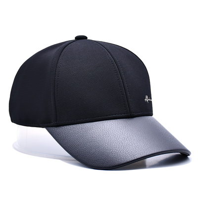 Structured 6 Panel Baseball Cap Met 2 Oogjes En Kleur Aanpasbare Naadlijn