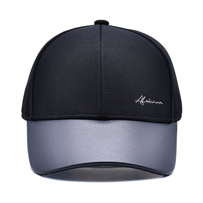 Structured 6 Panel Baseball Cap Met 2 Oogjes En Kleur Aanpasbare Naadlijn
