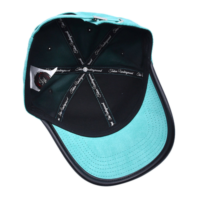 2 Oogjes Curve Peak Style 6 Panel Baseball Cap Met Inner Tape Screen Printing Logo