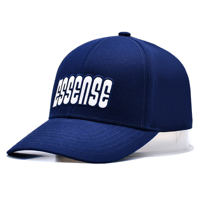 Custom High Quality 6 Panels Baseball Hoed Met Flat Embroidery Logo Matching Stoffen Kleur
