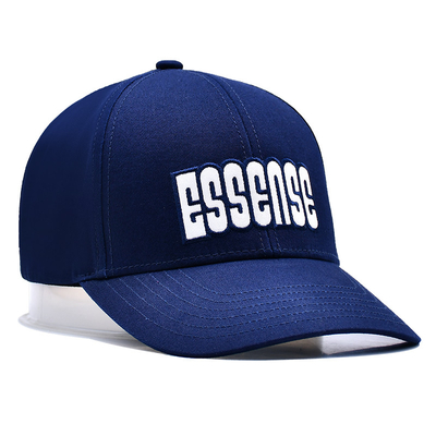 Custom High Quality 6 Panels Baseball Hoed Met Flat Embroidery Logo Matching Stoffen Kleur