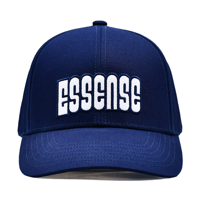 Custom High Quality 6 Panels Baseball Hoed Met Flat Embroidery Logo Matching Stoffen Kleur