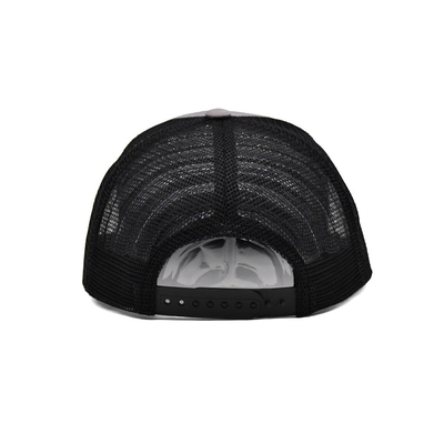 Op maat geborduurd platte rand 7 panelen sublimatie patch snapback mesh trucker hoeden hoeden voor mannen