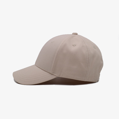 Profiel katoenen sweatband gebogen 6 panel honkbalpet met verstelbare riem
