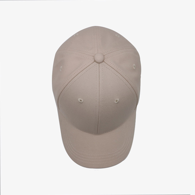 Profiel katoenen sweatband gebogen 6 panel honkbalpet met verstelbare riem