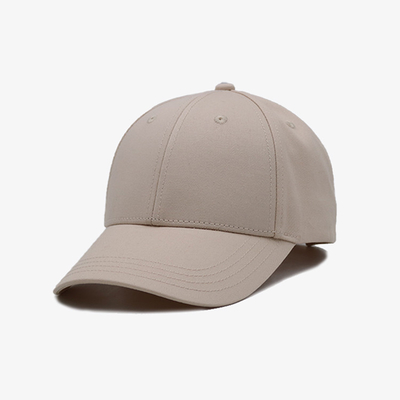 Profiel katoenen sweatband gebogen 6 panel honkbalpet met verstelbare riem