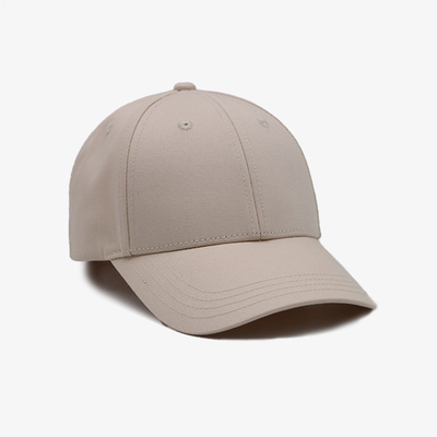 Profiel katoenen sweatband gebogen 6 panel honkbalpet met verstelbare riem