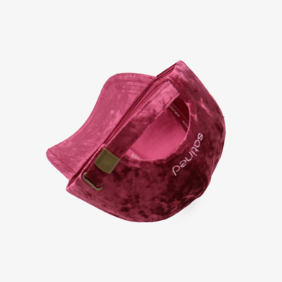 Gepersonaliseerd profiel katoen zes paneel honkbalpet met geborduurd logo satine stof