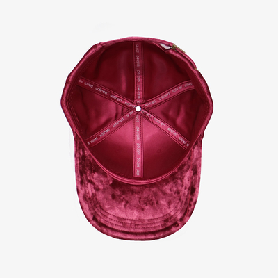 Gepersonaliseerd profiel katoen zes paneel honkbalpet met geborduurd logo satine stof
