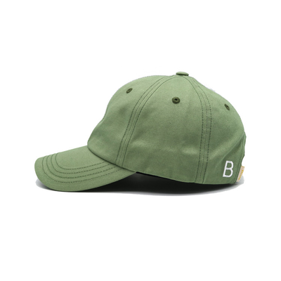 Kleur aanpassen Onstructureerde voorpaneel Katoen Baseball Cap Met Stof Matched Stiksels
