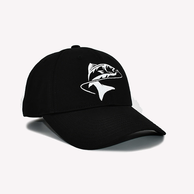 Versterkte naden Gekrompen zicht Cotton Baseball Cap Onstructureerde stijl