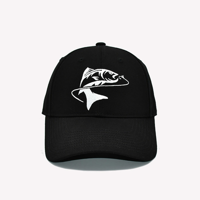 Versterkte naden Gekrompen zicht Cotton Baseball Cap Onstructureerde stijl