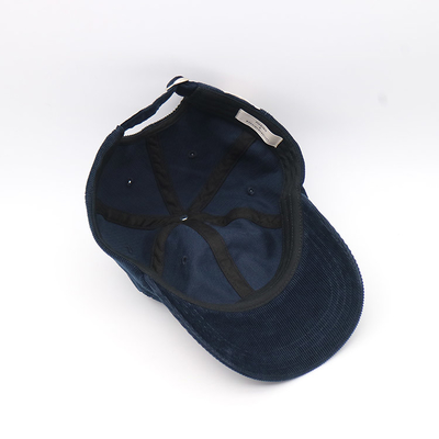6 Panel Baseball Cap Met Stevige Naad Structured Front Panel And Curved Visor