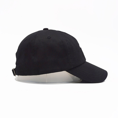 Gepersonaliseerde onstructuurprofiel honkbalpet met katoenen sweatband en matching stoffen steken