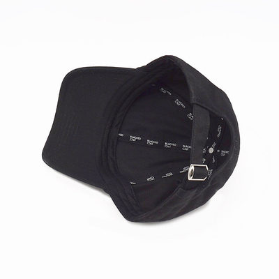 Gepersonaliseerde onstructuurprofiel honkbalpet met katoenen sweatband en matching stoffen steken