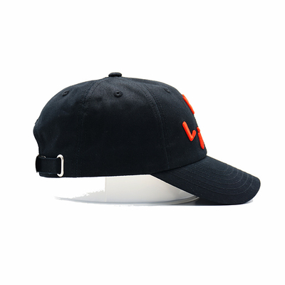 Profiel Onconstrueerd 6 Panel Baseball Cap Met Aanpasbare Kleur En Versterkte Naadjes