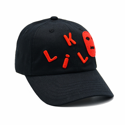 Profiel Onconstrueerd 6 Panel Baseball Cap Met Aanpasbare Kleur En Versterkte Naadjes