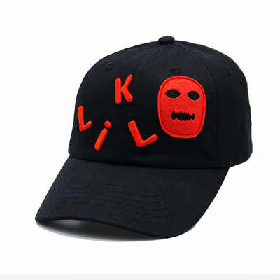 Profiel Onconstrueerd 6 Panel Baseball Cap Met Aanpasbare Kleur En Versterkte Naadjes