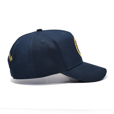 Gebouwd 5 panel honkbalpet met overeenkomende hechtingen Versterkte naden Zachte zweetband