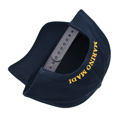 Gebouwd 5 panel honkbalpet met overeenkomende hechtingen Versterkte naden Zachte zweetband