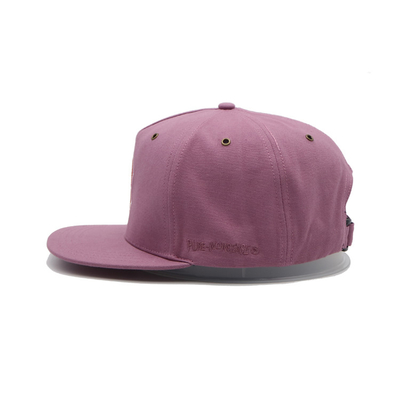 Katoenen Snapback-hoeden met platte rand, verstelbare baseballpet, unisex-ontwerp