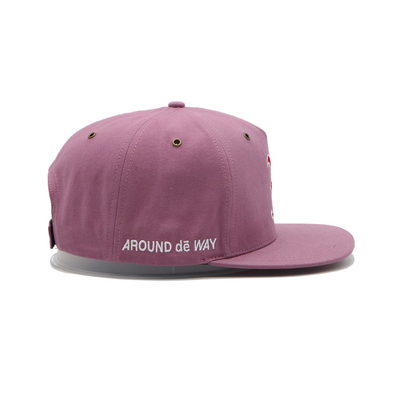 Katoenen Snapback-hoeden met platte rand, verstelbare baseballpet, unisex-ontwerp