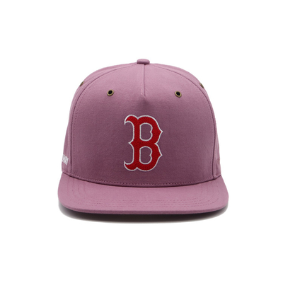 Katoenen Snapback-hoeden met platte rand, verstelbare baseballpet, unisex-ontwerp