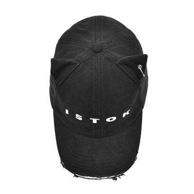 Boog visor 6 Panel Baseball Cap Aanpassen van uw stijl met katoen met nood