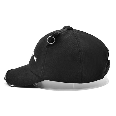 Boog visor 6 Panel Baseball Cap Aanpassen van uw stijl met katoen met nood