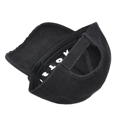 Boog visor 6 Panel Baseball Cap Aanpassen van uw stijl met katoen met nood