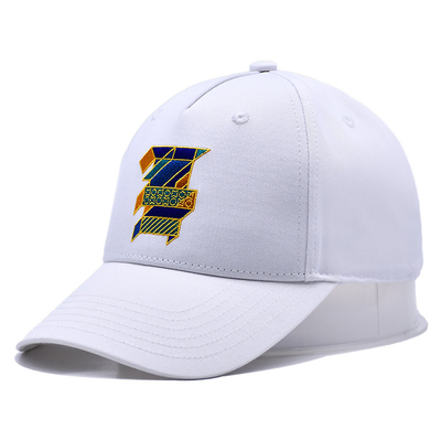 Structured Five-Panel Baseball Cap met geborduurde logo branding