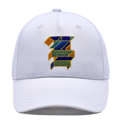Structured Five-Panel Baseball Cap met geborduurde logo branding