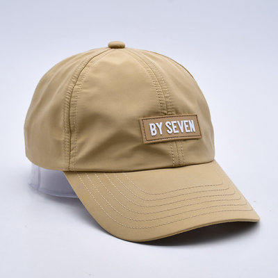 Kwaliteit Fabriek Professionele 6 Panels Baseball Cap Productie Met Rubber Patch