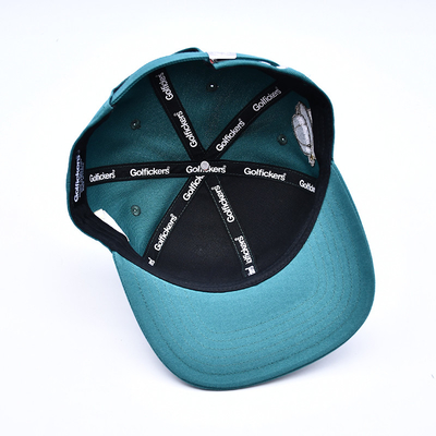 3D borduur logo stijlvolle kwaliteit 6 panelen snapback hoed warm te koop
