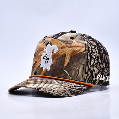 Structured Crown Customized Baseball Cap Borduurkap Voor zakelijke evenementen en promoties