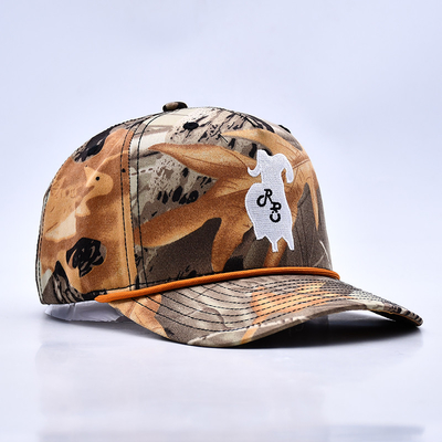 Structured Crown Customized Baseball Cap Borduurkap Voor zakelijke evenementen en promoties
