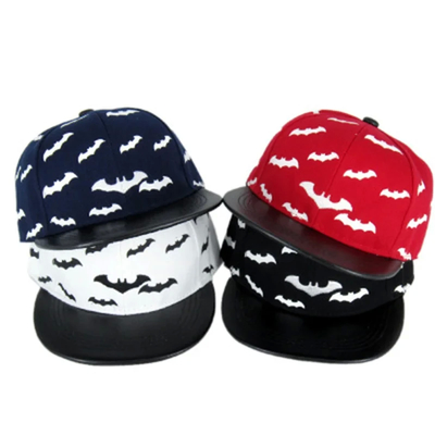 Gepersonaliseerde katoenen flatrim Snapback hoeden