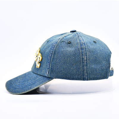 modieuze sportpet Onstructuur Pa Baseball Caps Borduurwerk Logo Op maat