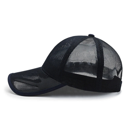 Ervaar comfort en stijl met 6 panelen trucker cap hoofdstuk