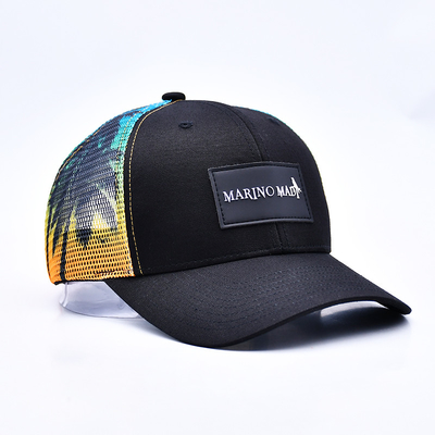 High-Performance 6 Panel Trucker Cap voor actieve levensstijl