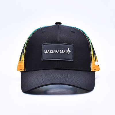 High-Performance 6 Panel Trucker Cap voor actieve levensstijl