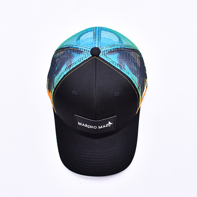 High-Performance 6 Panel Trucker Cap voor actieve levensstijl