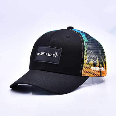 High-Performance 6 Panel Trucker Cap voor actieve levensstijl