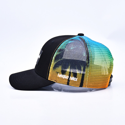 High-Performance 6 Panel Trucker Cap voor actieve levensstijl