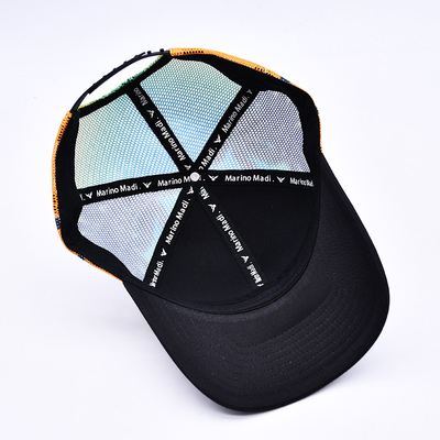 High-Performance 6 Panel Trucker Cap voor actieve levensstijl