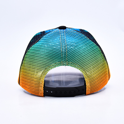 High-Performance 6 Panel Trucker Cap voor actieve levensstijl