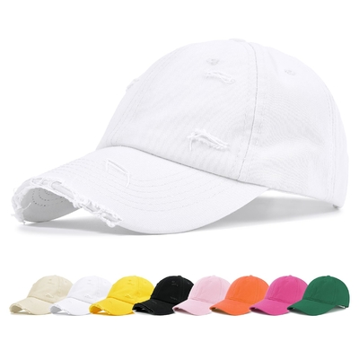 Solid kleur 6-stuk honkbalpet om te voldoen aan de behoeften van verschillende klanten