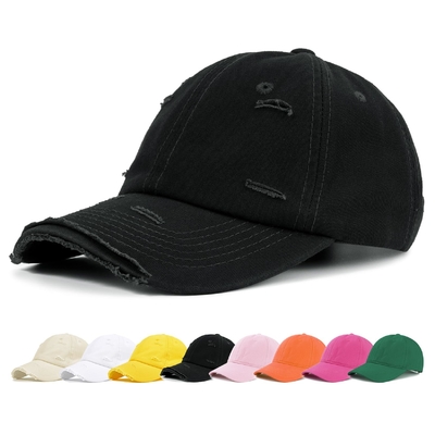 Warm verkoopt 6 Panel Baseball Cap Cool Zwarte sport hoeden Unisex