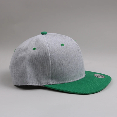 Grote vrijetijdshoeden vrijetijdshoeden met 6 panelen platte rand snapback hoed voor buitenactiviteiten