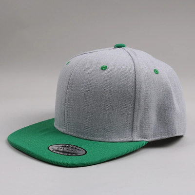 Grote vrijetijdshoeden vrijetijdshoeden met 6 panelen platte rand snapback hoed voor buitenactiviteiten